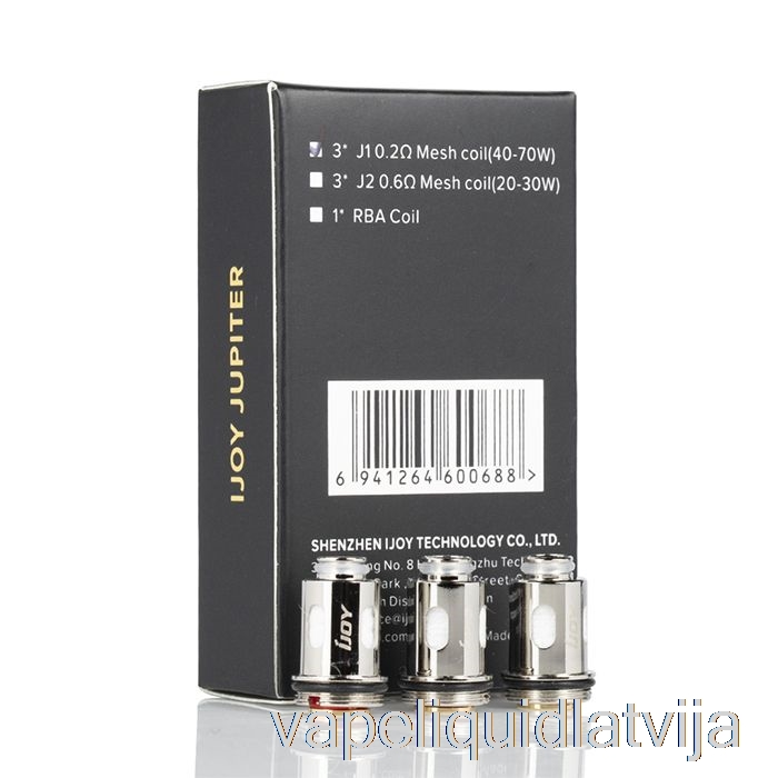 Ijoy Jupiter Rezerves Spoles 0,2ohm Spoles Vape šķidrums